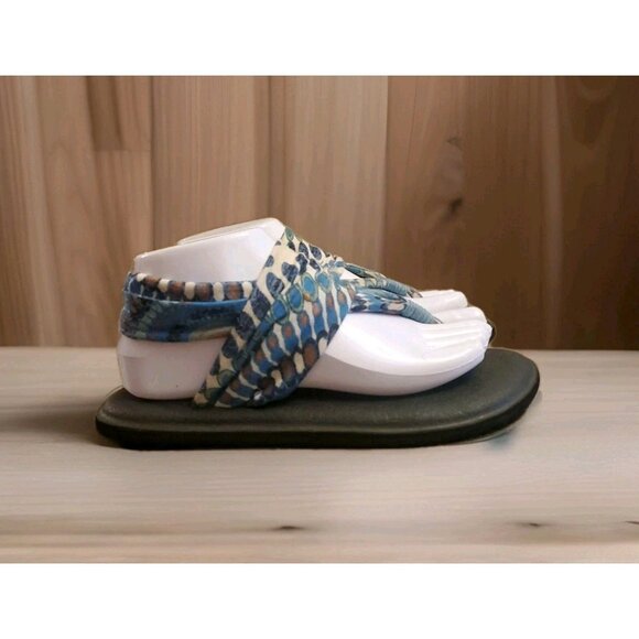 Sanuk Sling Ella Sandals Women’s Size 7 Multicolor - Picture 1 of 12